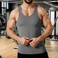 thumbnail image 6 of Gibobby Men Tank Tops 1 Pack Men's Muscle Shirts Sleeveless Quick Drying Gym Workout Tank Top(XXXXL,Dark Gray), 6 of 7