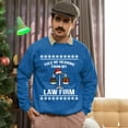 thumbnail image 5 of Christmas Sweatshirt, Yule Be Hearing From My Law Firm Funny Christmas Sweatshirt, Legal Profession Ugly Holiday Jumper, Witty Lawyer Attorney Gift for Law Students & Paralegals, 5 of 5
