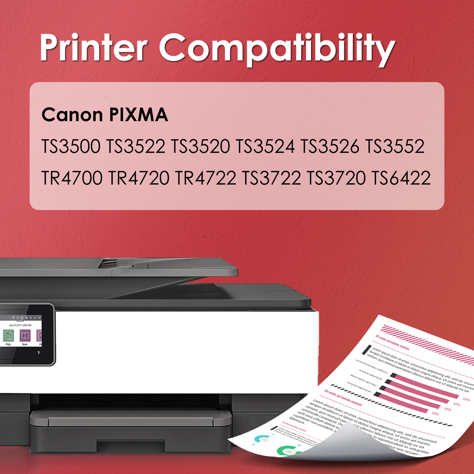 Kingjet 275 and 276 Ink Cartridges for Canon PIXMA Printers photo 4