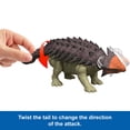 thumbnail image 5 of Jurassic World Rebirth Wild Roar Ankylosaurus Dinosaur Toy, Tail Attack Motion & Sound, 5 of 7