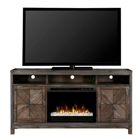 Bed End Tv Stand Dimplex Wyatt Media Console Electric Fireplace With Acrylic Ember Bed for TVs up to 50
