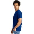 thumbnail image 2 of Hanes Men's and Big Men's Authentic Short Sleeve Tee, Up To Size 6XL, 2 of 4