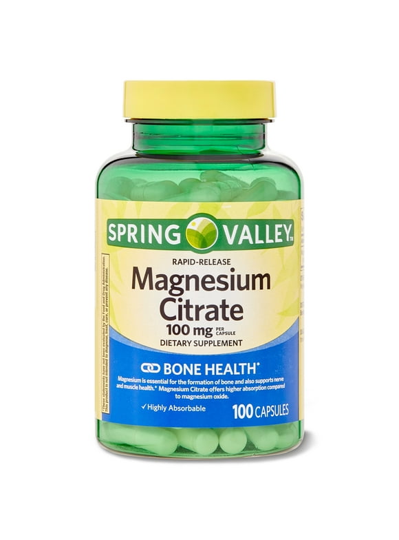 Spring Valley Magnesium Supplements at