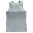 thumbnail image 6 of Mceream Kids Boy Girls Athletic Tank Tops Crew Neck Soft Undershirt Size 7-8 Casual Sleeveless T-Shirts Solid Color Vest Adjustable Straps Camisole Birthday Gifts Cute Tops 2025 Print Summer Outfits, 6 of 6