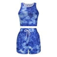 thumbnail image 4 of Bovxnpu Lounge Sets for Women Summer 2 Piece Outfits Set Color Changing Athletic Workout Pants And Top Daily Set, 4 of 6