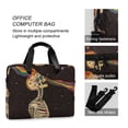 thumbnail image 4 of FORMRS 16" Laptop Bag Carrying Sleeve Case with Handle Travel Shoulder Briefcase, Skeleton Stripes, 4 of 8