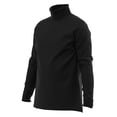 thumbnail image 2 of Men's 100% Interlock Knit Combed Cotton Super-Soft Pre-Washed Ski Casual Droptail Turtleneck Pullover Sweater, 2 of 7