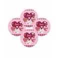 thumbnail image 7 of 13 Inch Round Placemats Set of 4, Pink Valentines Day Non Slip Heat Insulation PP Table Mats, Love Hearts Romantic Farmhouse Washable Place Mats for Kitchen Dining Party Table Decor, 7 of 7