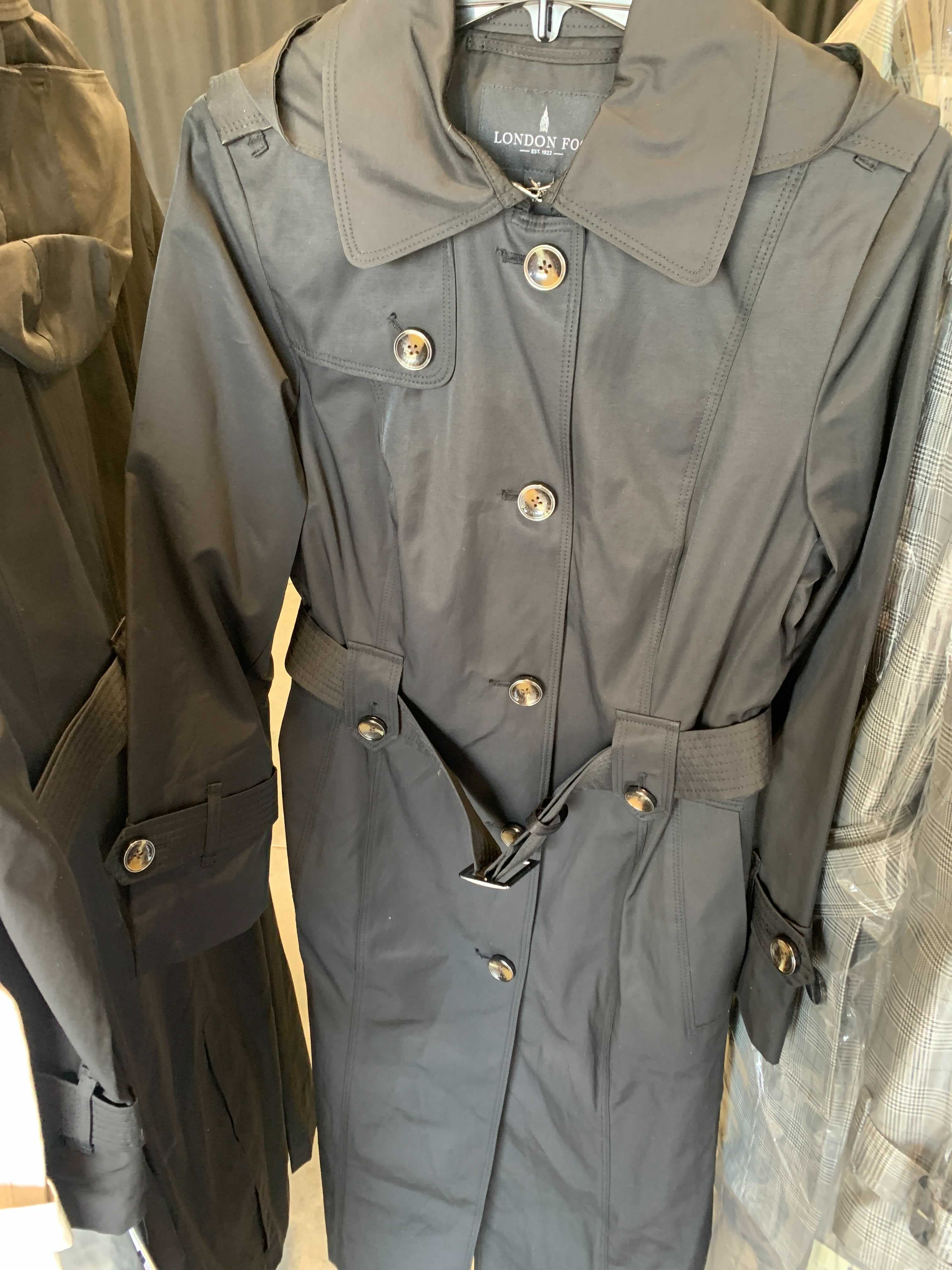 london fog maxi trench coat