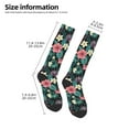 thumbnail image 5 of Balery Green Tropical Leaves Fun Novelty Socks Men'S Women'S Crew Socks Funny Crazy Novelty Socks Quirky And Cool Socks, 5 of 9