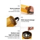 thumbnail image 2 of Inteprter Soporte para bolsa de comestibles Dispensador de almacenamiento de organización de gran capacidad Misceláneas Organizador de cubierta Organizadores de utensilios de cocina Amarillo, 2 of 6