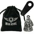 thumbnail image 3 of Motorcycle Bell for Bikers Women Men W/ Hanger, Biker Bell for Riders, Good Luck Riding Bell Spirit Bell Moto Accessories, 3 of 4