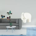thumbnail image 2 of Arte De Pared De Pájaro De Madera Y Estatua De Elefante De Cerámica, Escultura Animal, Colección De Figuras Para Jardín, Sala De Estudio, Estantería De Granja, Decoración De Mesa, 2 of 8