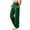 Army Green, variant on cfhntfmh Joggers for Women Drawstring High Waist Stretch Cinch Bottom Pants with Pockets for Workout Running