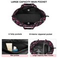 thumbnail image 3 of Breast Cancer Travel Tote Bags for Women Carry On,Large Weekender Bags for Women Travel,Multi Functional Duffle Bag for Work,Shopping,Sports, 3 of 5