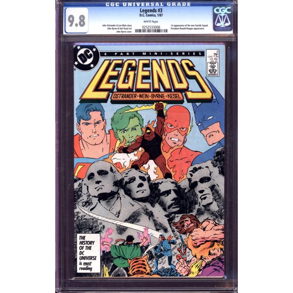 Legends #3 - CGC 9.8 Comic Book