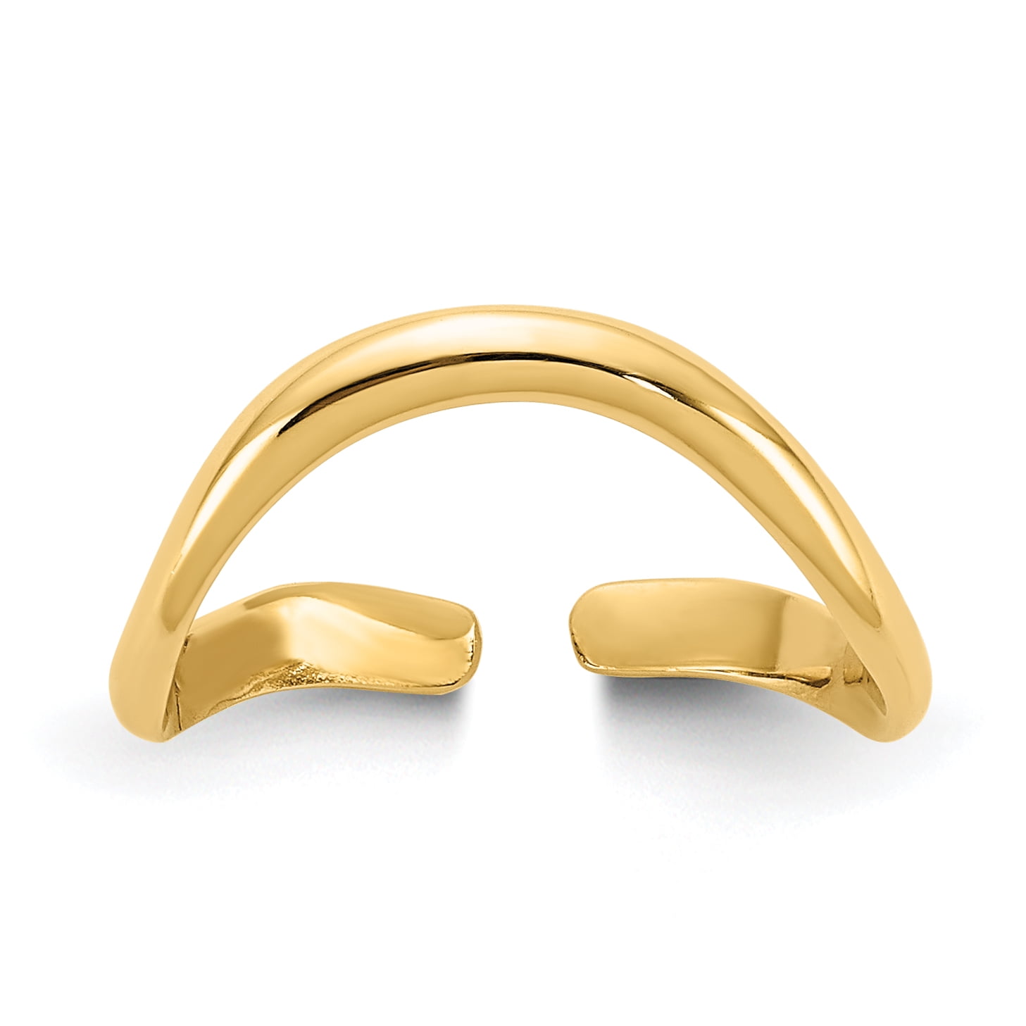 Primal Gold 14 Karat Yellow Gold Toe Ring