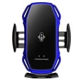 thumbnail image 1 of Cargador inalámbrico para coche, soporte para teléfono, carga rápida, sensor inteligente, sujeción automática, soporte para coche, 1 of 5