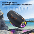 thumbnail image 5 of New Moon Zealot S127 100W Outdoor Party Bluetooth Speaker Black, 5 of 6