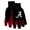 Black on Red, variant on NCAA Alabma Crimson Mechanical / Gardening / Work / Utility Glove With 3D Logo ... (Red on Black)