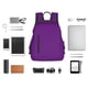 thumbnail image 4 of Disketp Purple Mochila Ligera e Impermeable, Mochila de Día Resistente para Viajes, Senderismo y Uso Diario para Hombre y Mujer, 4 of 7