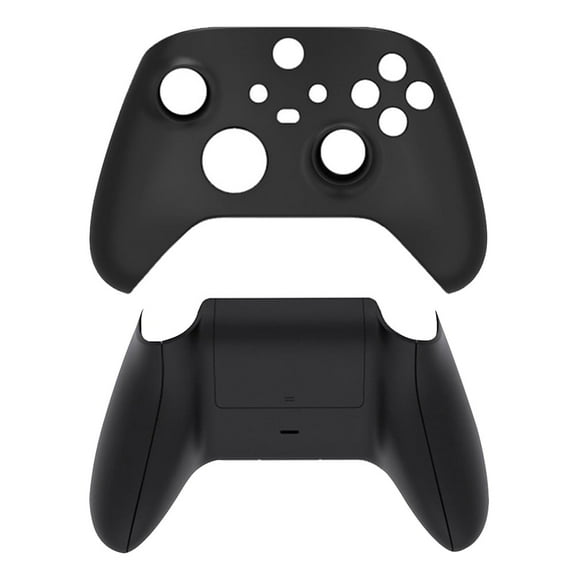 LILSHIM Full Protective Shell Case for Xbox Series X/S Controller Cover Kit (Black)
