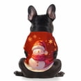 thumbnail image 4 of Christmas Dog Pajamas Xmas Pet Pjs with Snowman Elk Patterns Christmas Dog Onesie Jumpsuits Jammies Clothes Stretchy Shirts Comfy Outfit Costume Apparel for Small Medium Large Dogs, 4 of 5