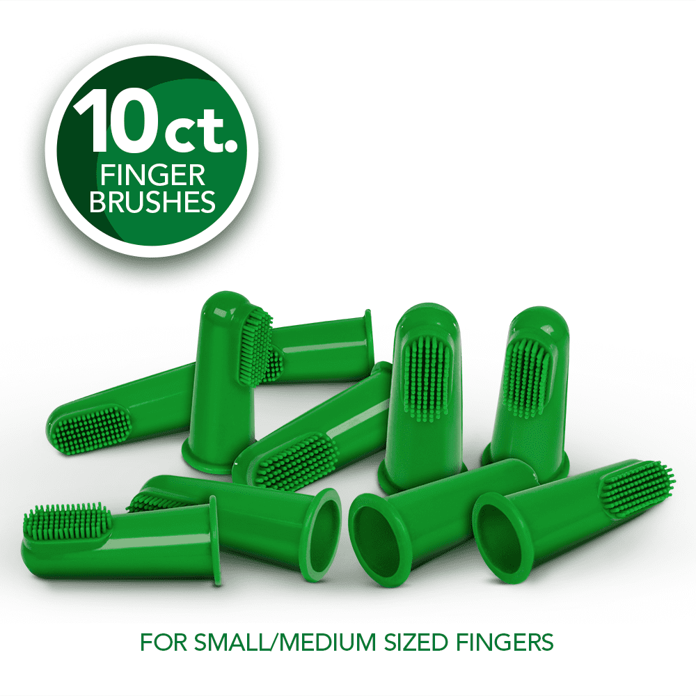 Vet’s Best Dog Toothbrush, Easy Teeth Cleaning for Dog Dental Care