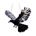 thumbnail image 2 of Birds Acrylic Holiday Ornament with Stained Glass Effect, Window Hanging Suncatcher for Family Friends, Holiday Decorations, Birthday Gift, 2 of 5