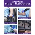 thumbnail image 4 of KEKOY 3 Pack Car Door Handle for Elderly, 4 in 1 Multifunctional Car Handle Assist with Car Window Breaker, Seat Belt Cutter and Automotive Standing Aid, Mobility Aids for Seniors, Blue, 4 of 7