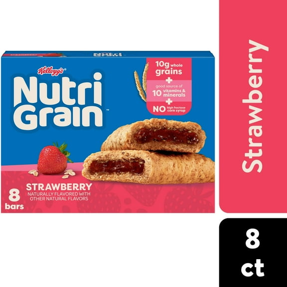Kellogg's Nutri-Grain Strawberry Breakfast Bars