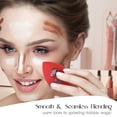 thumbnail image 2 of Profusion Cosmetics Peanuts Holiday Snoopy Makeup Sponge Case & 2 PC Blending Sponge, Soft, Latex-Free Beauty Blender For Powders, Creams & Liquids, 2 of 5