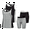 Set-4, variant on Essenclo Girls Summer Set, Tank Top and Athletic Shorts, 4 Pc Set - Black Lavender