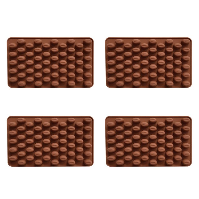 Moldes Chocolate Molde Pastel Nuevo Silicona Me Encanta El para Hornear Animal Diy (4pcs (d)