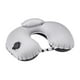thumbnail image 1 of Almohada inflable para acampar, almohada de viaje, ligera y cómoda con soporte para el cuello. Gris, 1 of 9