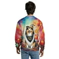 thumbnail image 5 of Hello 2025 Shetland Sheepdog Celebrates Happy New Year Firework Balloon All Over Print 3D Sweatshirt Unisex Merch Sheltie Dog Lover Gifts - 02024, 5 of 6