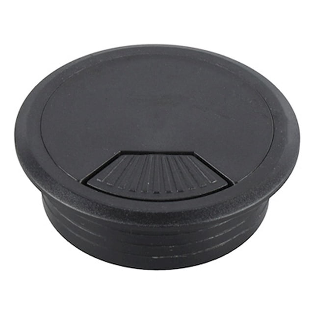 pasacable plástico negro 5.6 cm