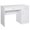 White, variant on HOMCOM Computer Desk with Storage Drawers Writing Table for Home Office