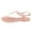 Pink, variant on Womens Flat Sandals with Arch Support Concise T-Strap Beach Sandal Woman Lightweight Ultra Cushion Slides