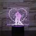 thumbnail image 1 of Love 3d Led Night Light Kids Bedroom Table Lamp, 1 of 3
