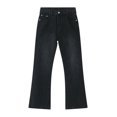 thumbnail image 6 of Womens Mid Rise Non Stretch Denim Jeans Casual Everyday Durable Classic Fit Cotton Blend Five Pocket Design Pants, 6 of 6