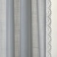 thumbnail image 2 of SKL Home Catherine CrochetCurtain Panel Pair, Silver, 52x84, 2 of 5