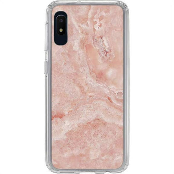Skinit Marble Crystal Pink Galaxy A10e Clear Case