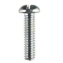 Hillman Machine Screws 1/4 " - 20 X 1 " Zinc Combination/Phillips/Slotted Round Head Box 100