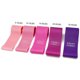 thumbnail image 5 of 5PCS Sports Exercise Resistance Loop Bands Set Elastic Band Set with Carry Bag for Yoga Home Gym Training, 5 of 5