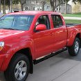 thumbnail image 2 of Spec-D Tuning 4" Black Running Board Side Step Nerf Bars Compatible with Toyota Tacoma Double Cab 2005-2021 L+R Pair, 2 of 7