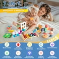 thumbnail image 2 of Juguetes Montessori para bebés Somastung 7 en 1 de 6 a 12 meses y más de 1 año, 2 of 8