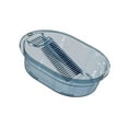 thumbnail image 2 of deevoka Washboard Basin Household Cleaning Washing Bowl for Socks Infant Clothes Pants blue, 2 of 9