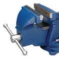 thumbnail image 6 of Wilton 11106 6" Jaw General Purpose Steel Swivel Base Anvil Bench Vise, Blue, 6 of 8