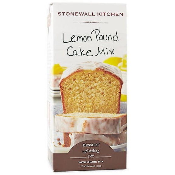 Stonewall Kitchen Lemon Pound Cake Mix, 19 Ounce